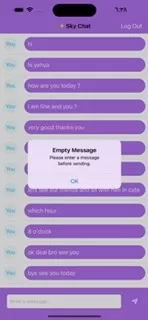 Application Sky Chat